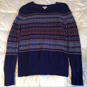 Blue Ladies Large Sweater